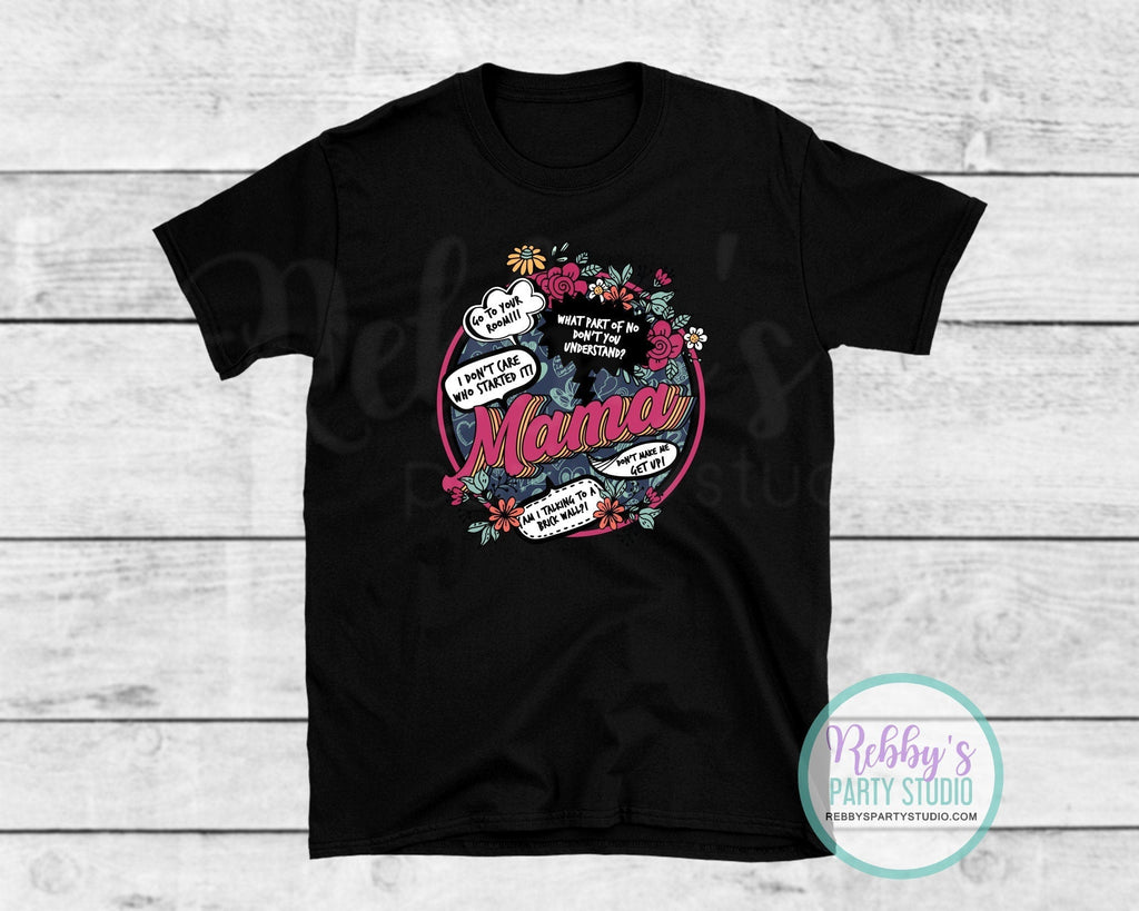 Trendy Mama Tee Shirt with Fun Sayings - Perfect Mothers Day Gift