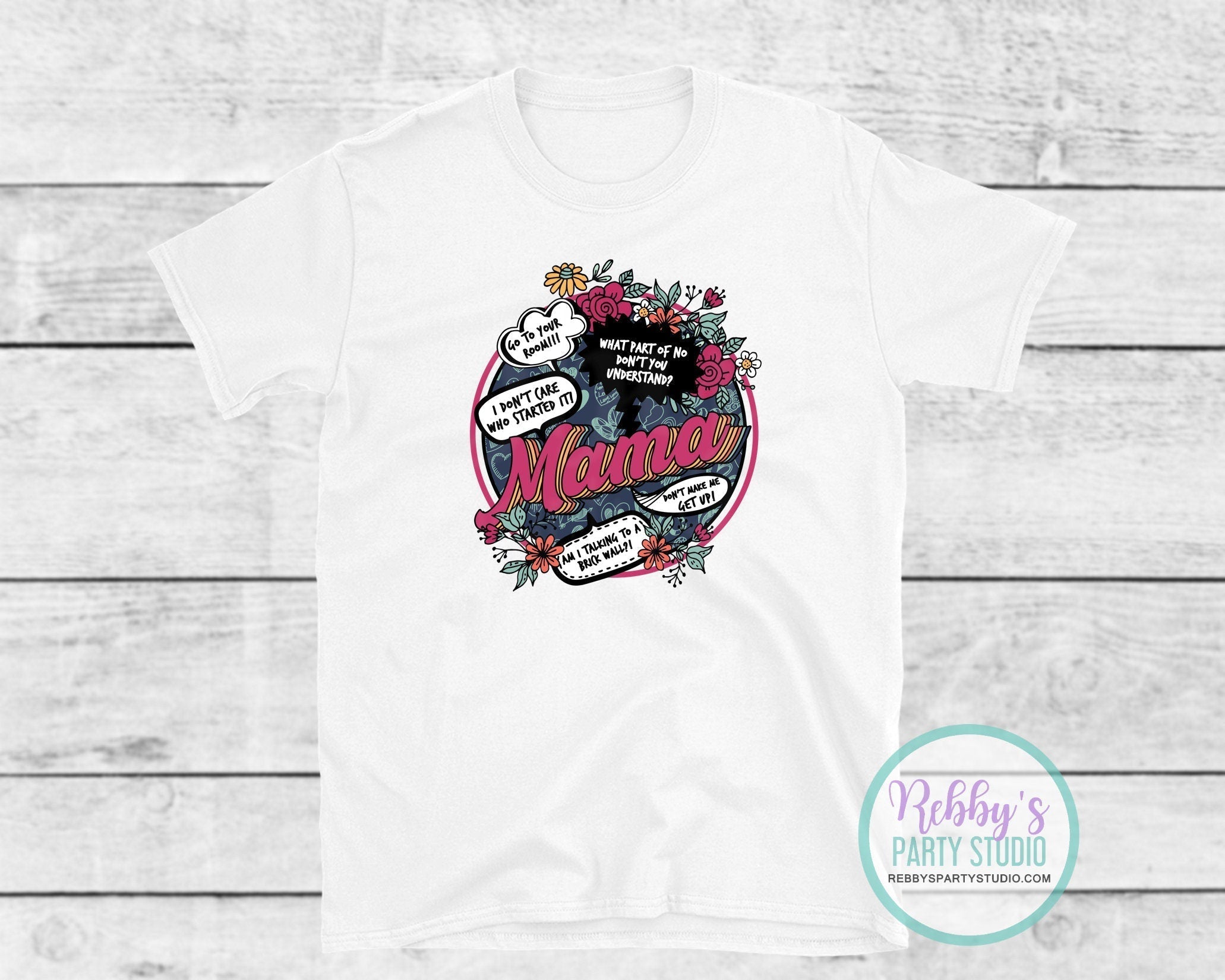 Trendy Mama Tee Shirt with Fun Sayings - Perfect Mothers Day Gift