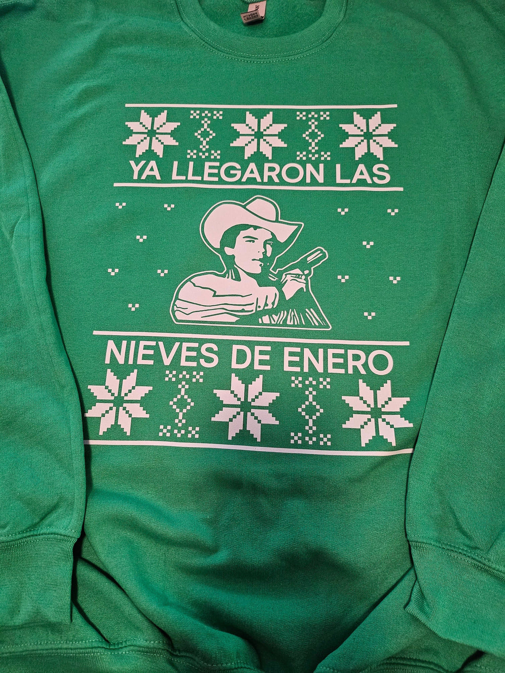 Nieves de Enero Corrido Adult Ugly Christmas Sweater