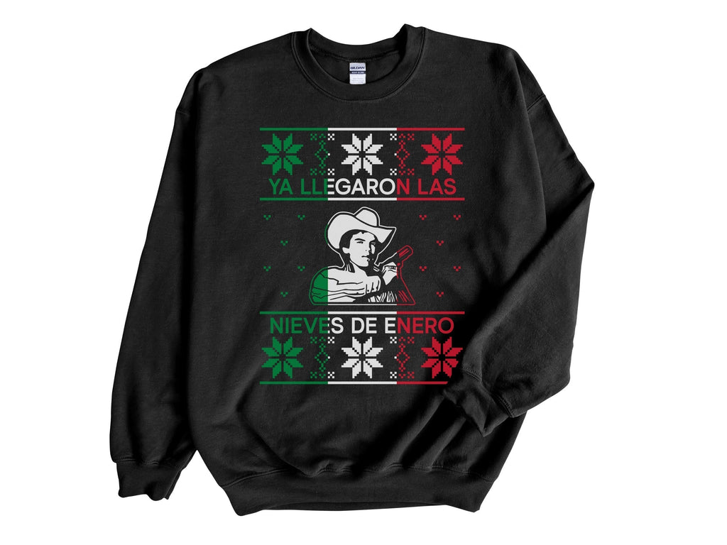 Nieves de Enero Corrido Adult Ugly Christmas Sweater