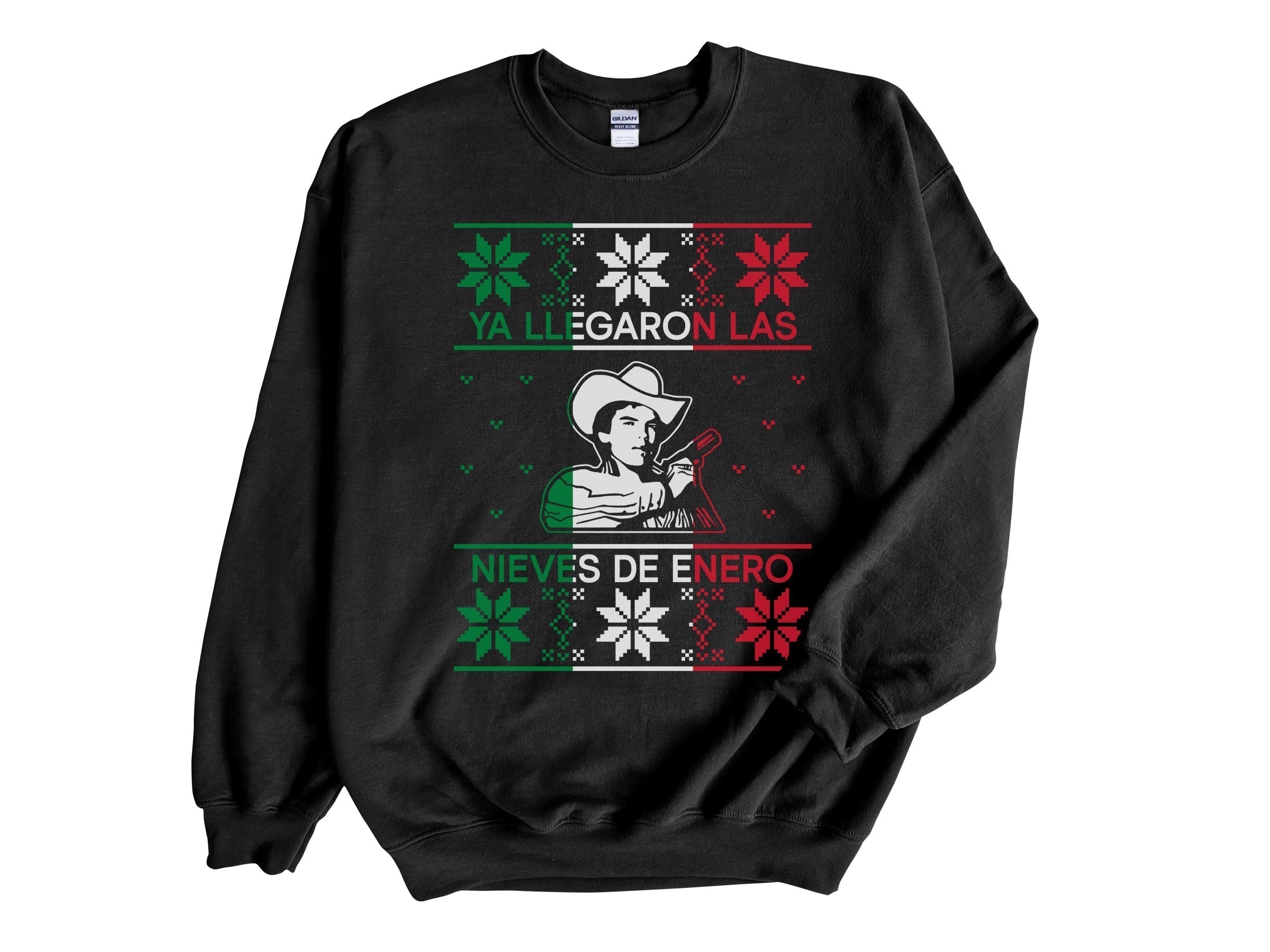 Nieves de Enero Corrido Adult Ugly Christmas Sweater