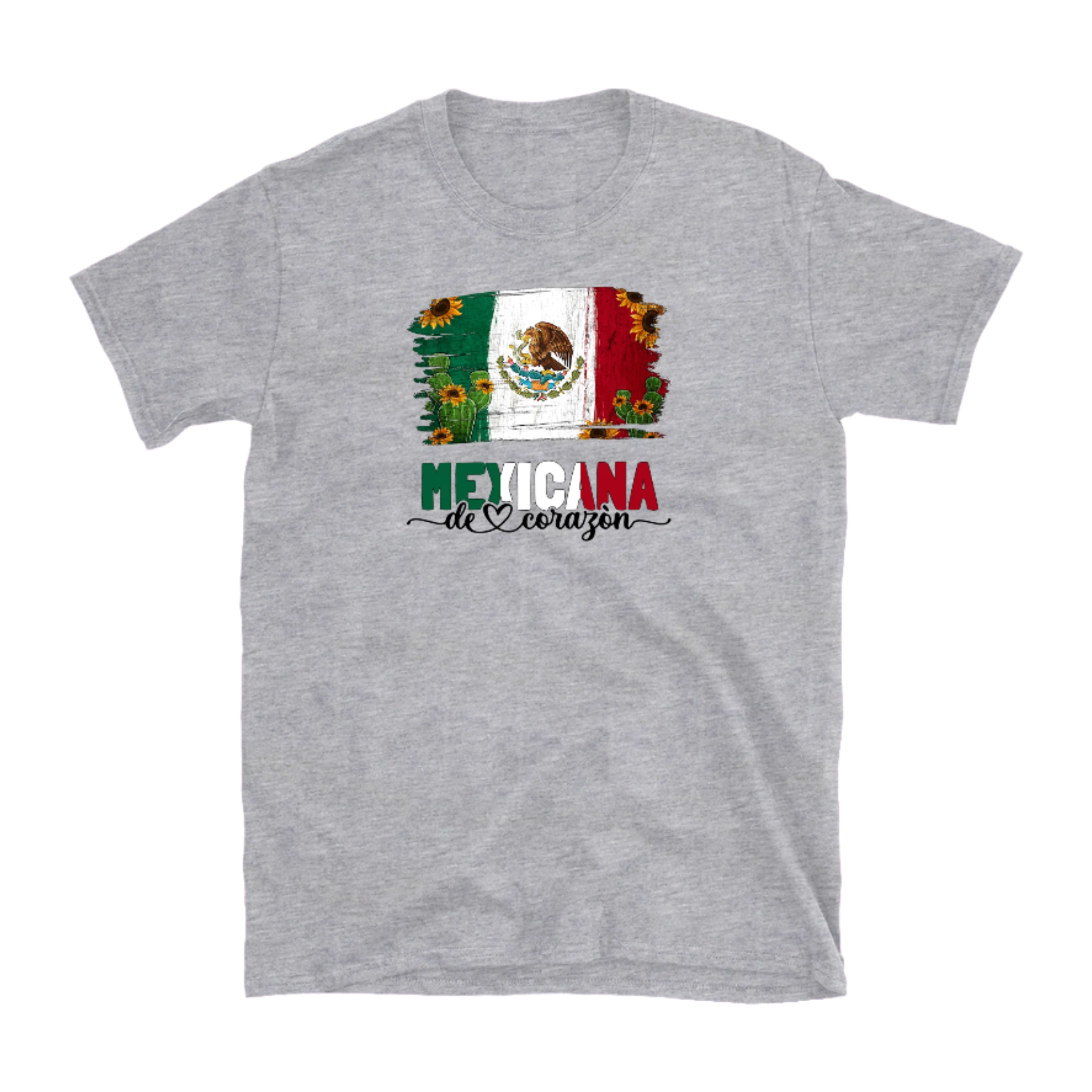 Mexicana de Corazon T-Shirt - Proudly Mexican by Heart Tee
