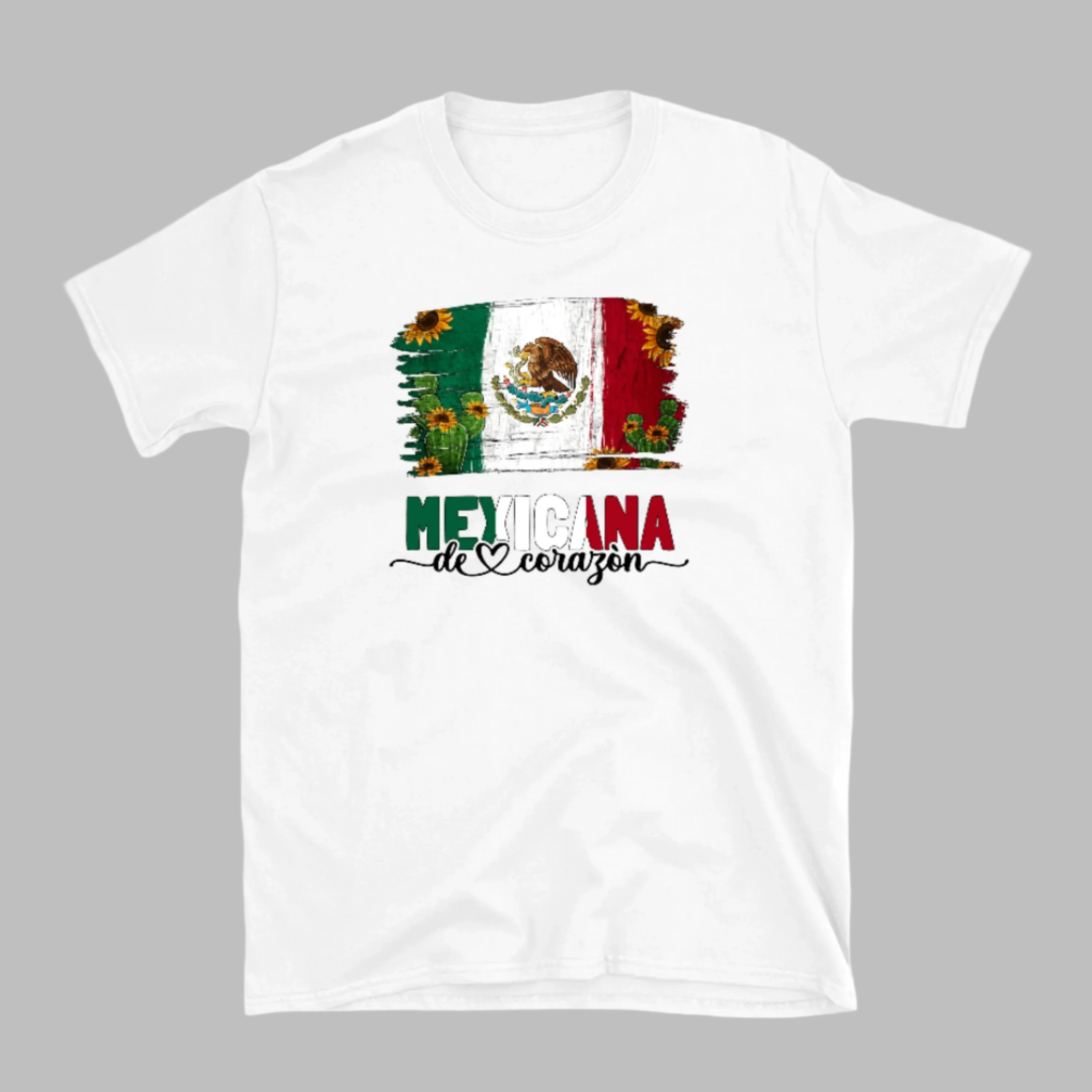 Mexicana de Corazon T-Shirt - Proudly Mexican by Heart Tee