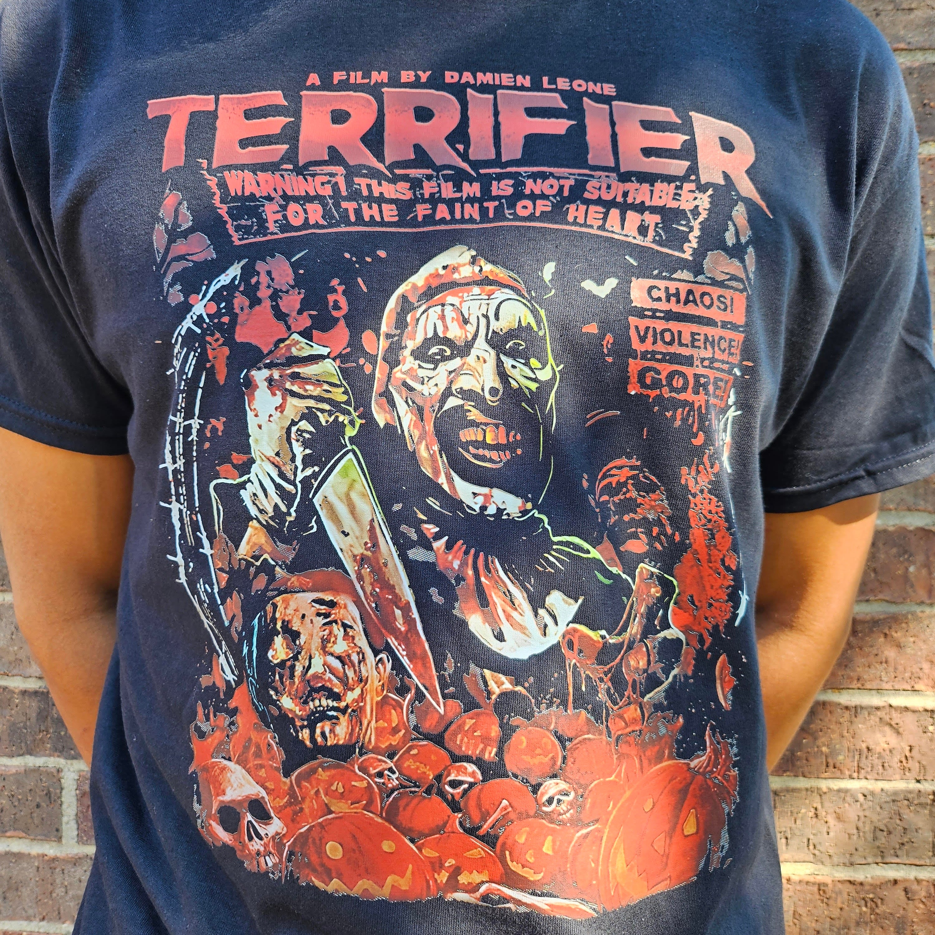 Horror Movie Tee Shirt - Spooky Halloween Apparel for Film Fans