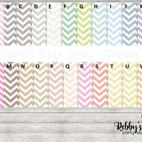 Chevron Baby Shower Pin Button: Personalized Family Name Badge