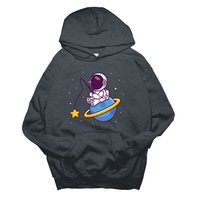 Astronaut Fishing in Space Hoodie