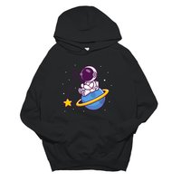 Astronaut Fishing in Space Hoodie