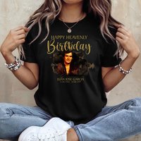 Happy Heavenly Birthday Memorial T-Shirt – Personalized Remembrance Tee