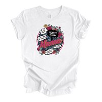 Mama Graphic T-Shirt – Funny Mom Sayings Floral Design