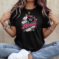 Mama Graphic T-Shirt – Funny Mom Sayings Floral Design