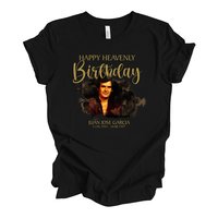 Happy Heavenly Birthday Memorial T-Shirt – Personalized Remembrance Tee