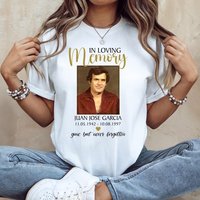 In Loving Memory Memorial Shirt – Personalized Photo Remembrance Tee