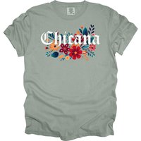 Chicana Floral Graphic Shirt | Cultural Design Tee