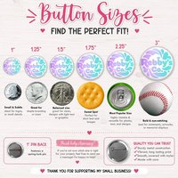 Bulk Custom Pinback Buttons | Up to 5 Designs | Photo, Logo or Image Buttons