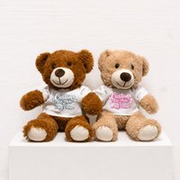 Custom Teddy Bear with Personalized Shirt | Text or Photo Memory Keepsake Gift