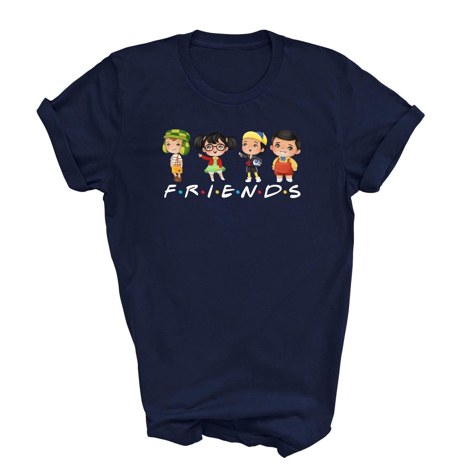 Chavo del Ocho Friends Graphic T-Shirt