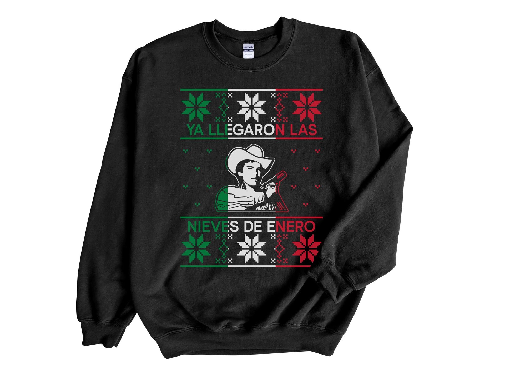 Nieves de Enero Corrido Pride Ugly Christmas Sweater