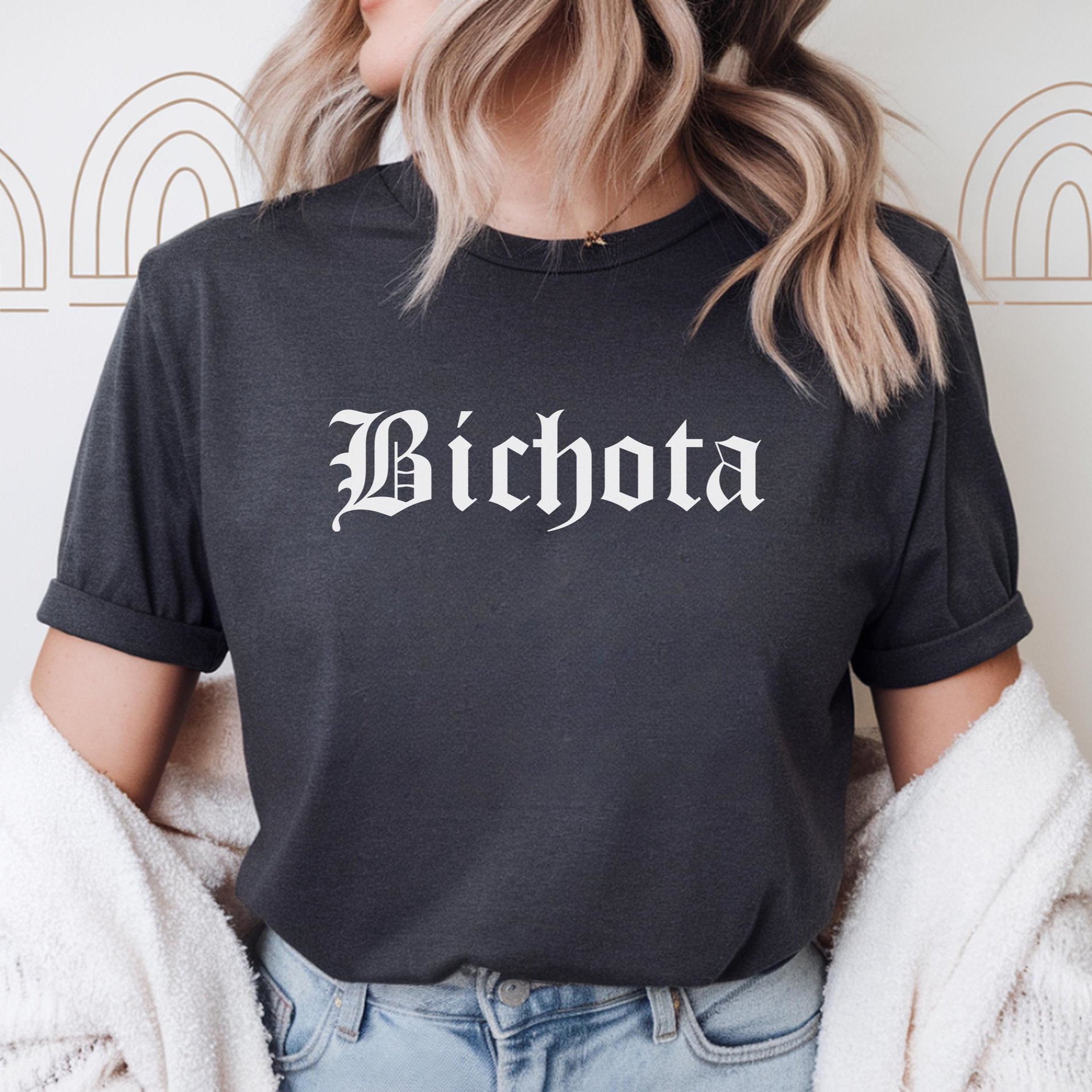 Bichota Inspired Adult T-Shirt, Latina Power Graphic Tee, Hispanic Culture Statement Shirt