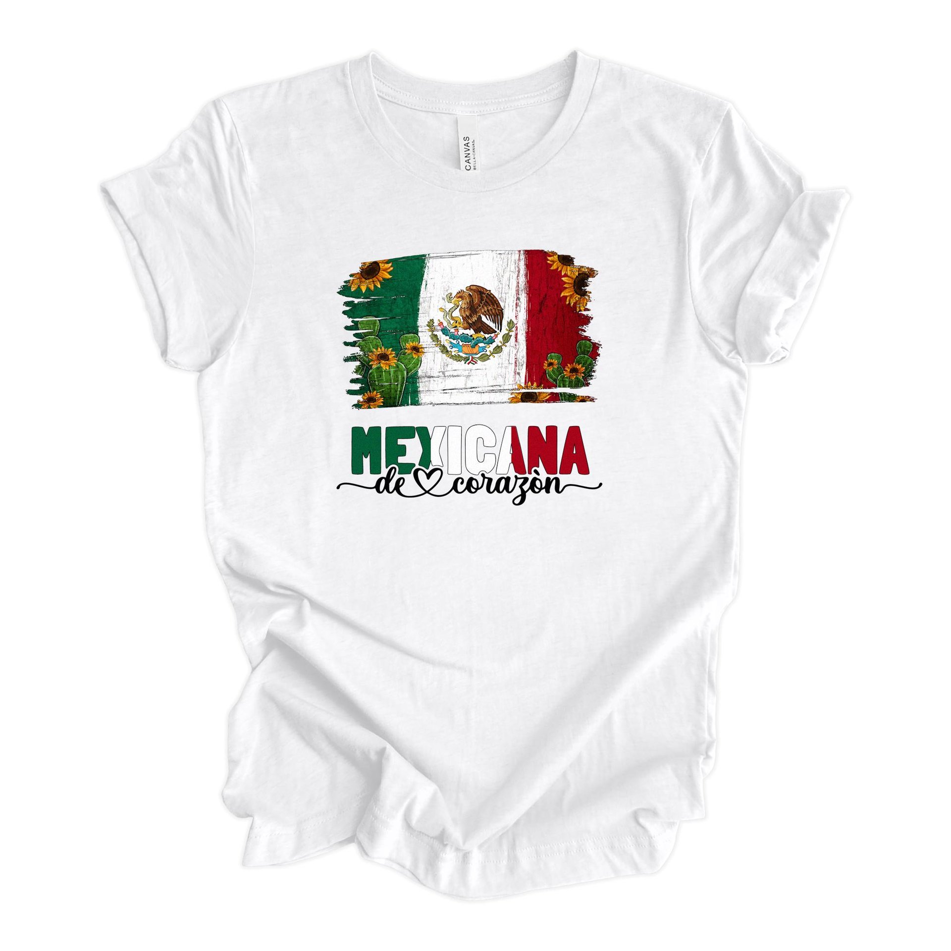 Mexicana de Corazón T-Shirt – Mexican by Heart Graphic Tee