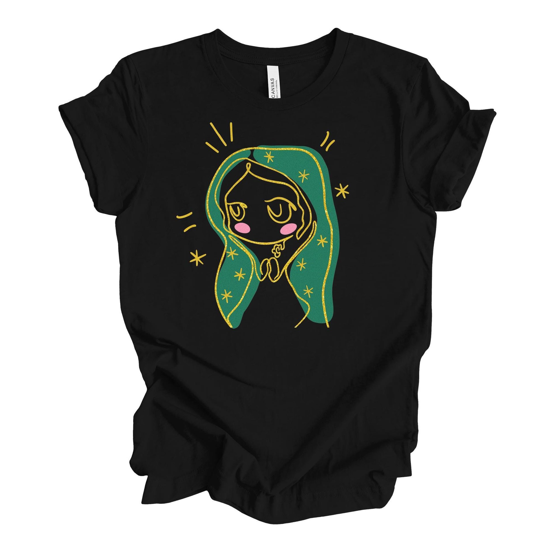 Virgencita Graphic T-Shirt – Virgen de Guadalupe Inspired Design