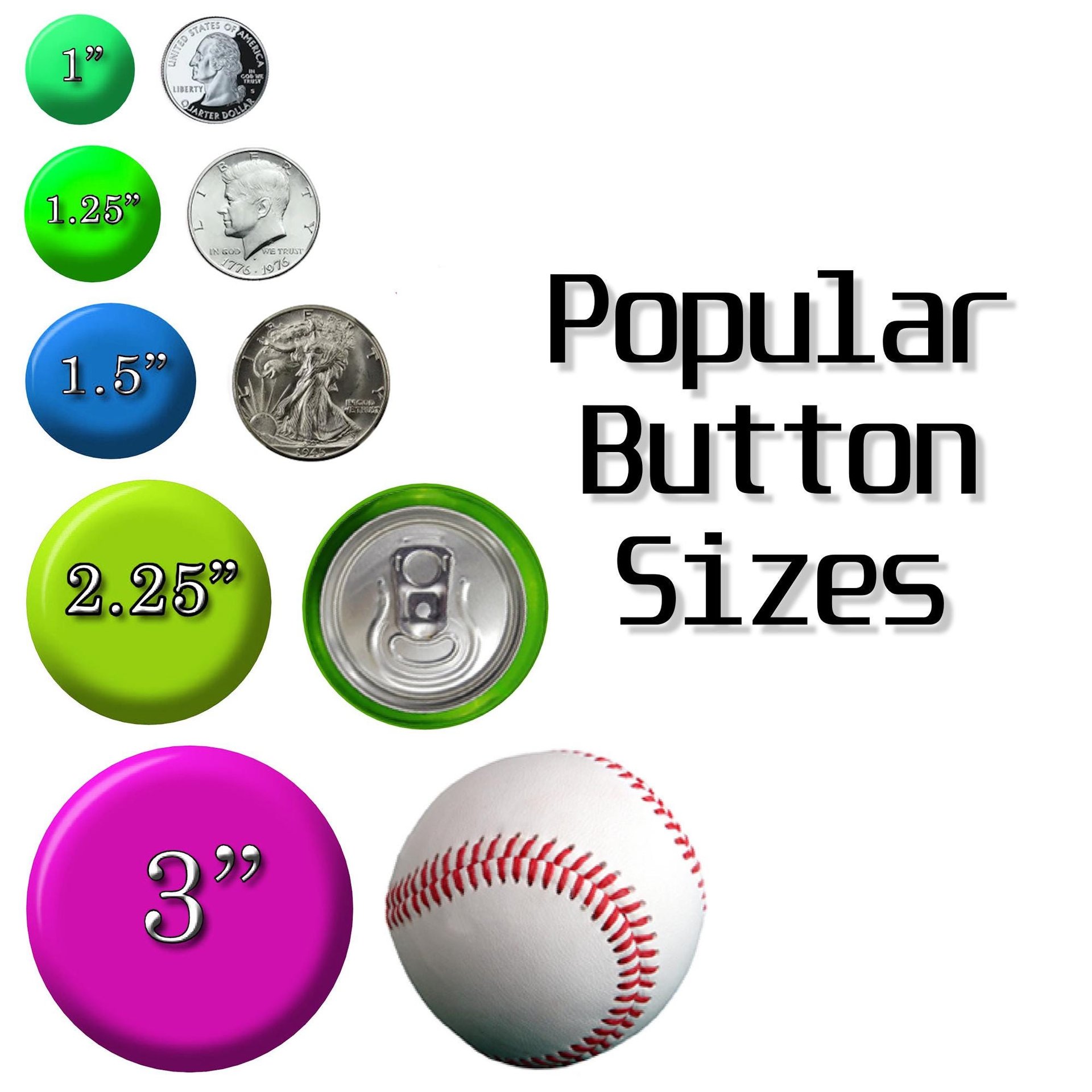 Birthday Squad Pin Button – Custom Color Party Favor, Birthday Badge