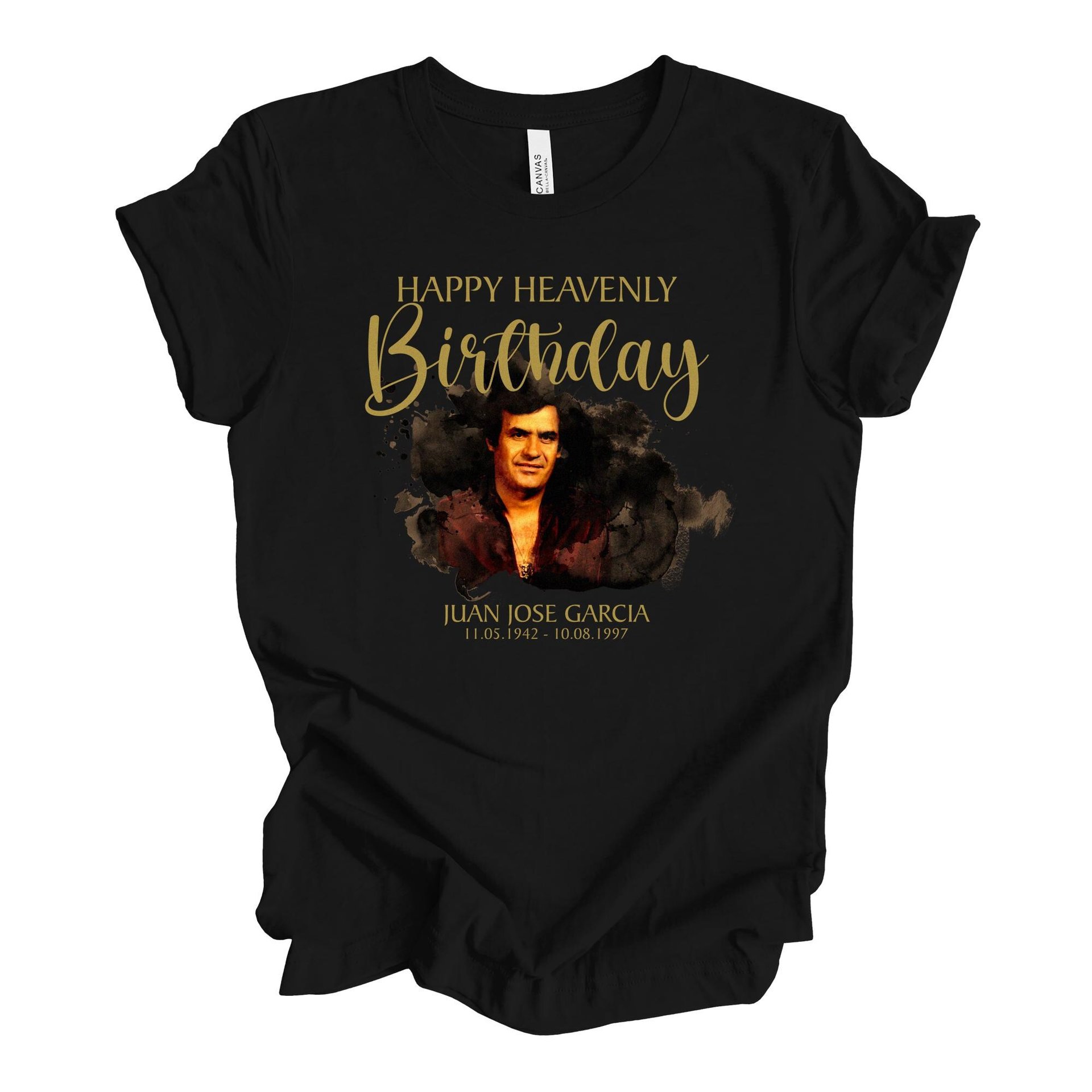 Happy Heavenly Birthday Memorial T-Shirt – Personalized Remembrance Tee