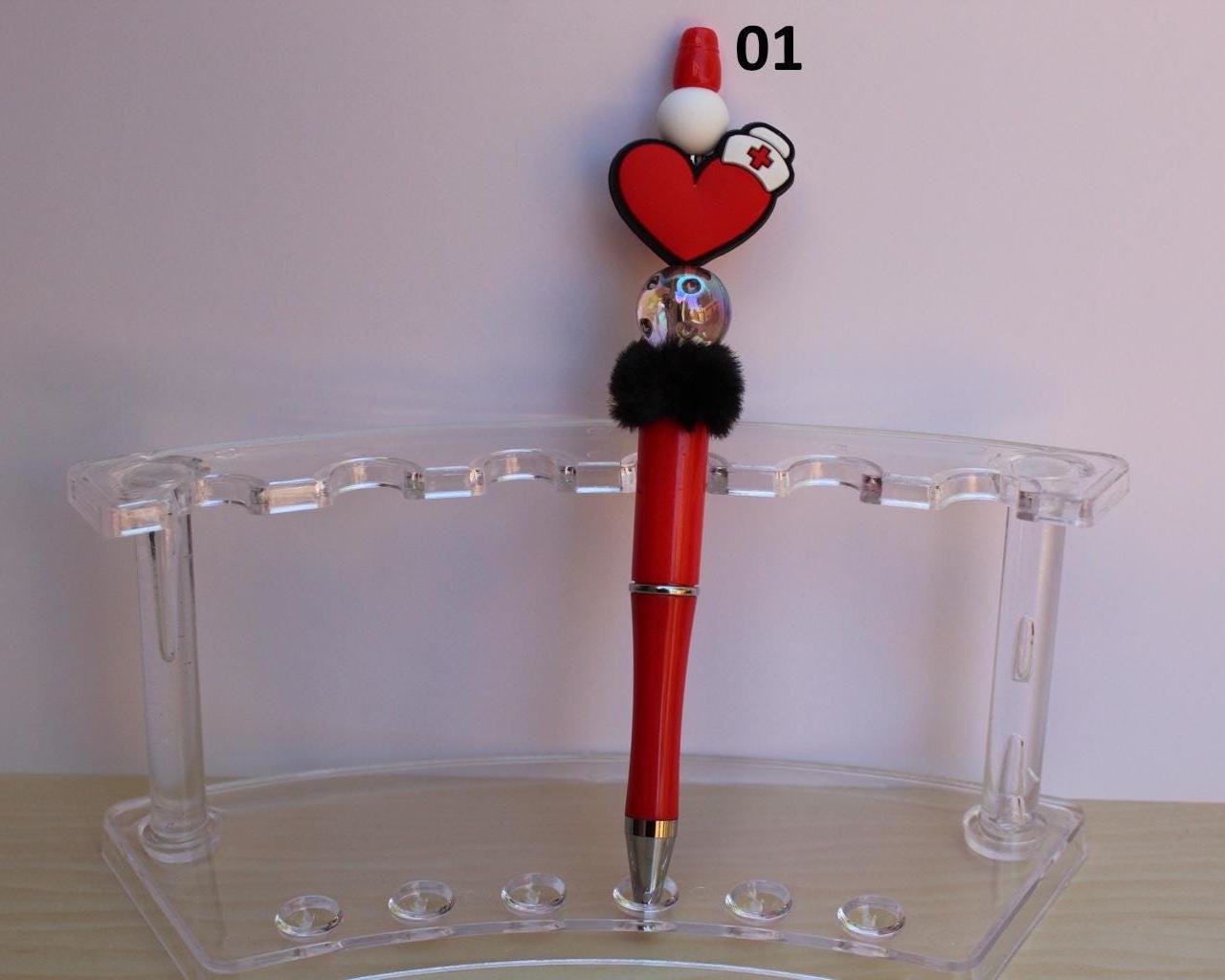 Novelty Beaded Pens | Handmade Silicone Focal Pens | Choose Your Design