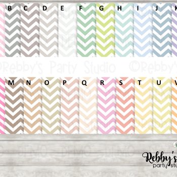 Chevron Baby Shower Pin Button: Personalized Family Name Badge