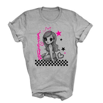Latina Coqueta Style Graphic T-Shirt