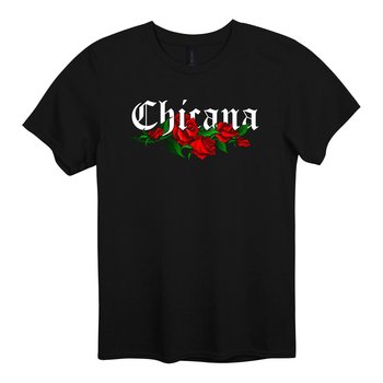 Chicana Red Roses Graphic T-Shirt